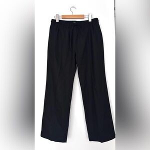 Joseph black wool Lula  Elastic Waist Trousers size 6